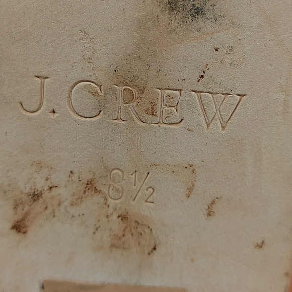 J. Crew Tan Leather Ankle Boots Classic Preppy Wardrobe Staple Size 8.5 - Picture 5 of 6